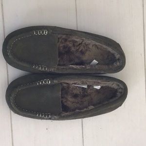 Suede loafers, women’s size 7